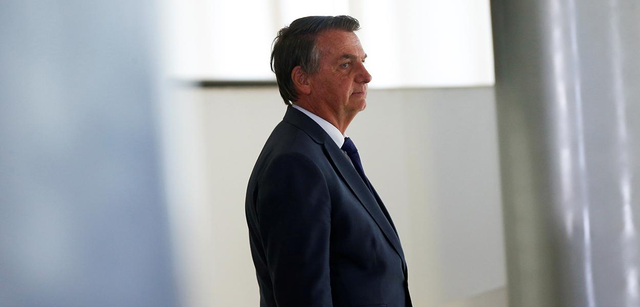 Jair Bolsonaro, no Palácio do Planalto