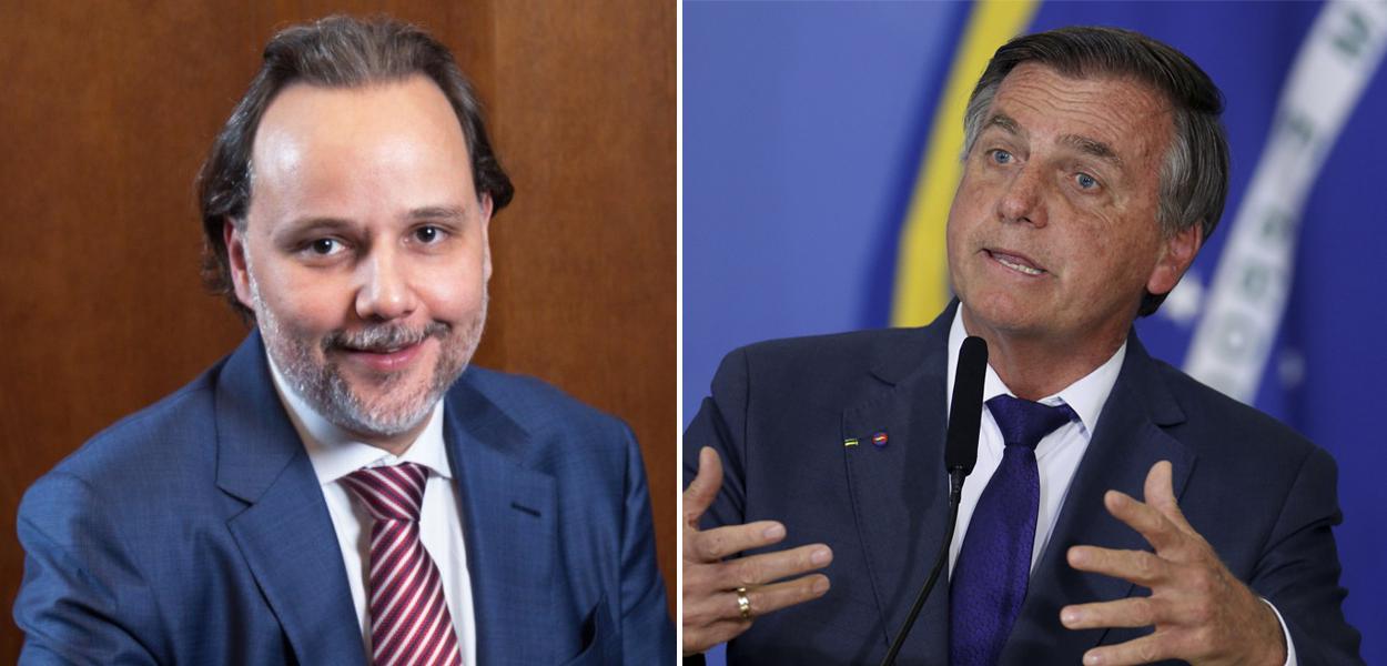 Marco Aurélio Carvalho e Jair Bolsonaro