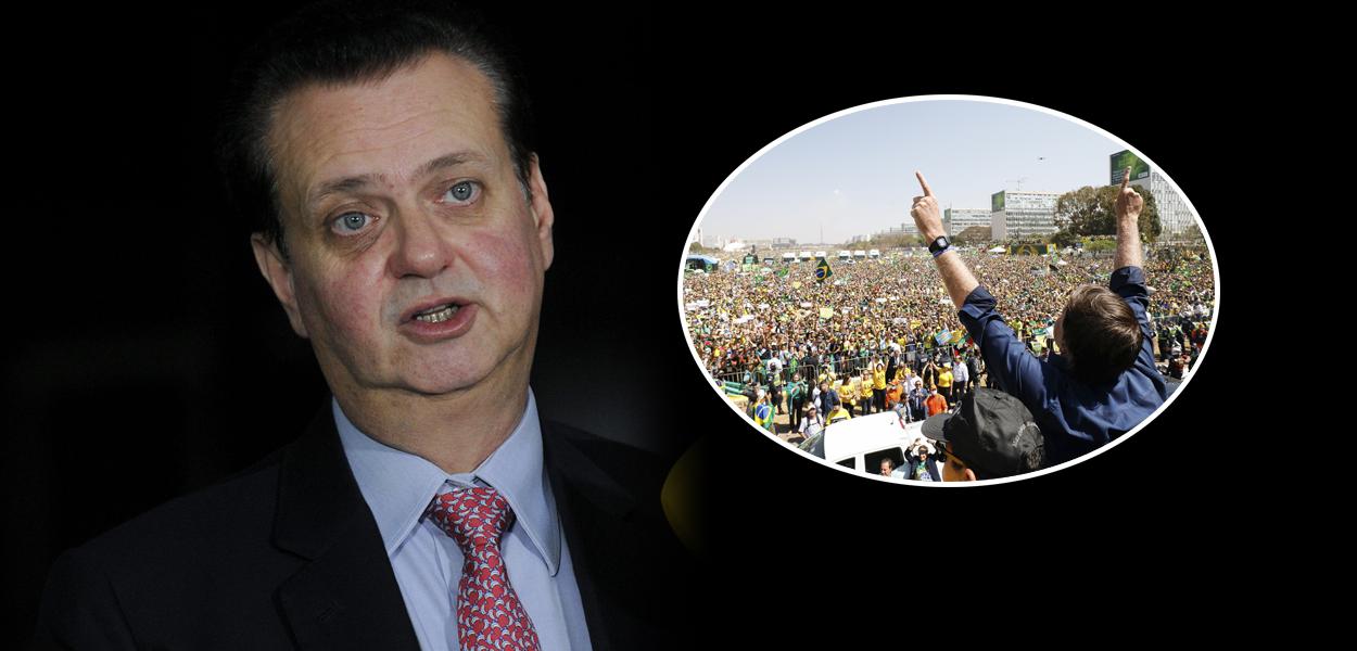 Gilberto Kassab e Bolsonaro
