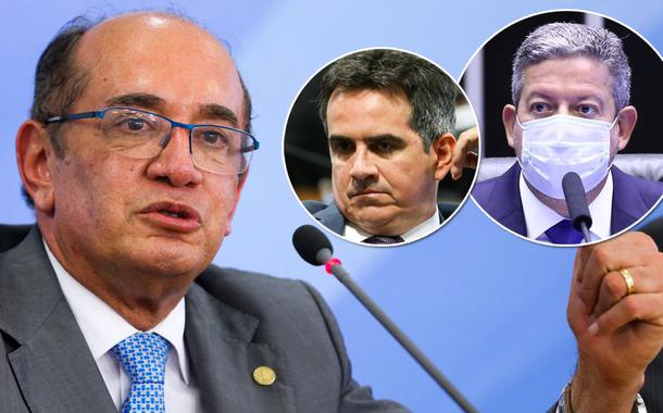 Gilmar Mendes, Ciro Nogueira e Arthur Lira