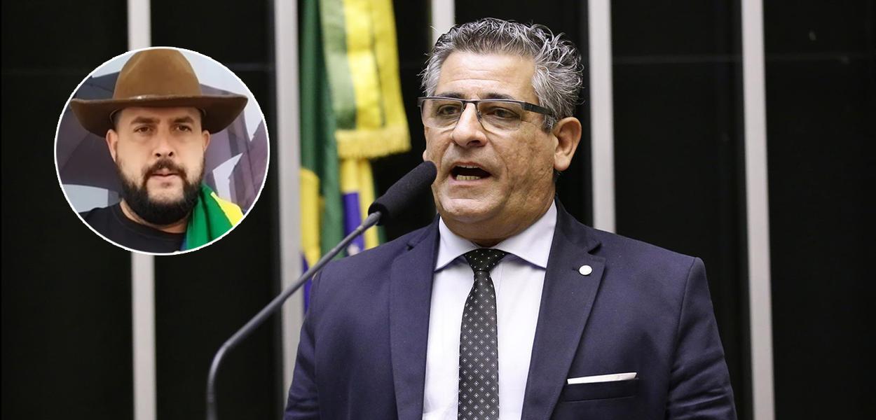 Zé Trovão e o deputado federal Nereu Crispim