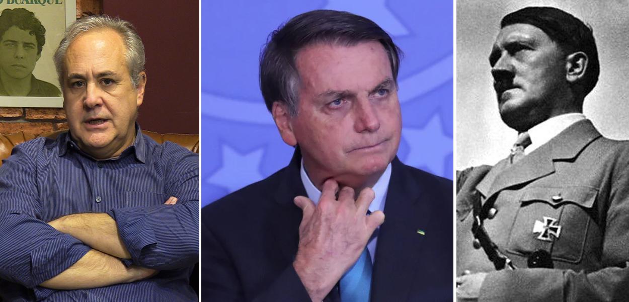 Joaquim de Carvalho e Jair Bolsonaro