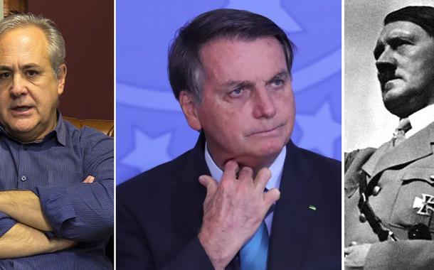 Joaquim de Carvalho e Jair Bolsonaro