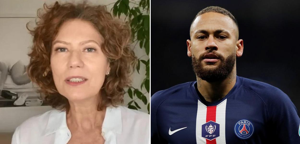 Patricia Pillar e Neymar