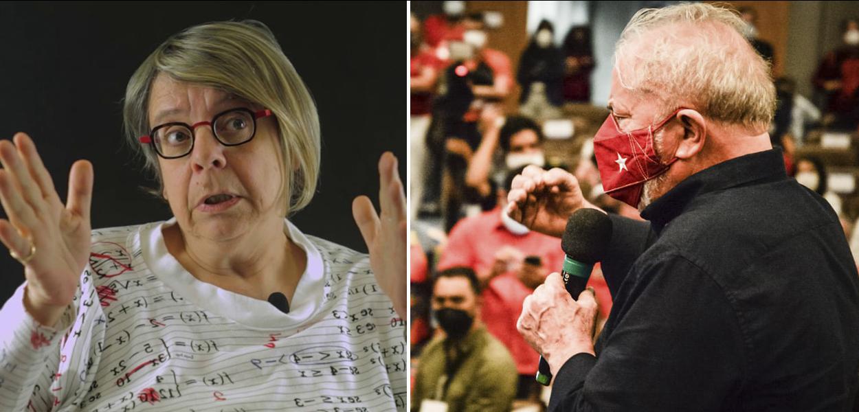 Historiadora Heloisa Starling / ex-presidente Lula