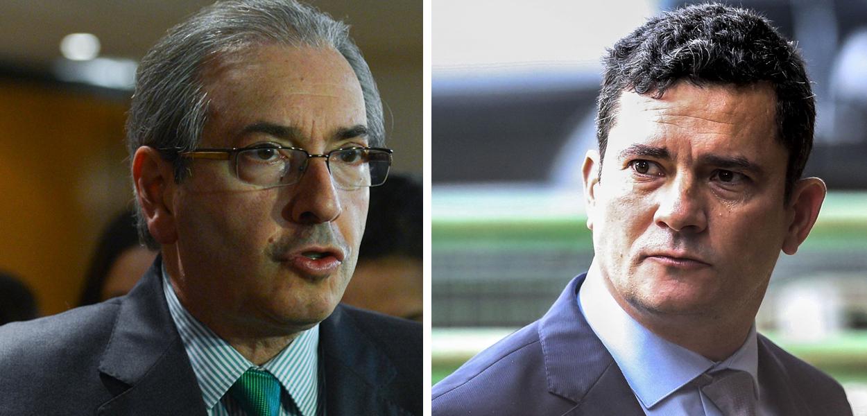Eduardo Cunha e Sergio Moro