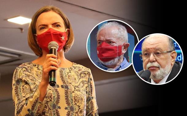 Gleisi Hoffmann, Lula e Leo Pinheiro