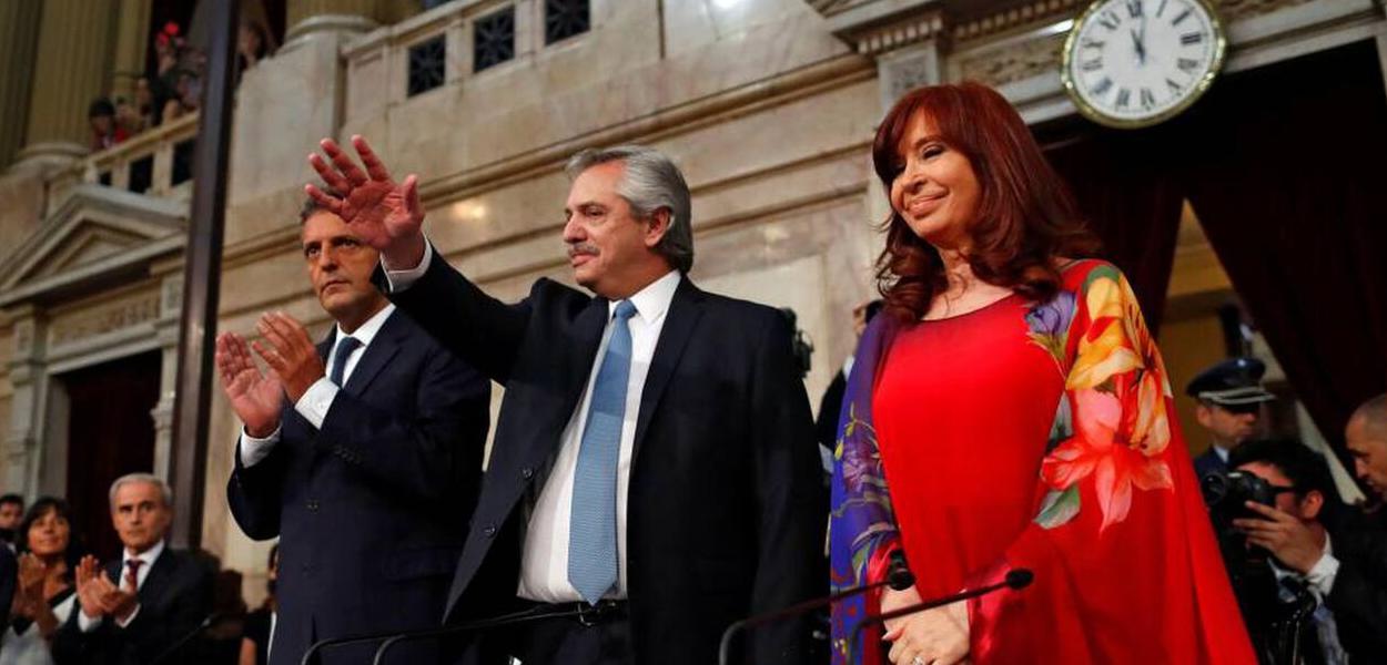 Alberto Fernández e Cristina Kirchner