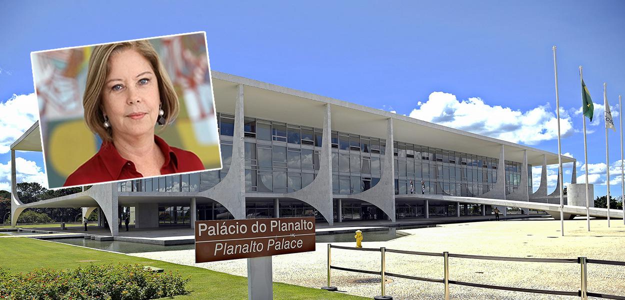 Jornalista Eliane Cantanhêde e o Palácio do Planalto