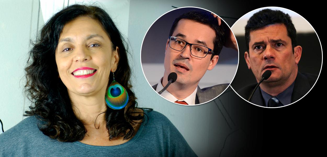 Cynara Menezes, Deltan Dallagnol e Sergio Moro