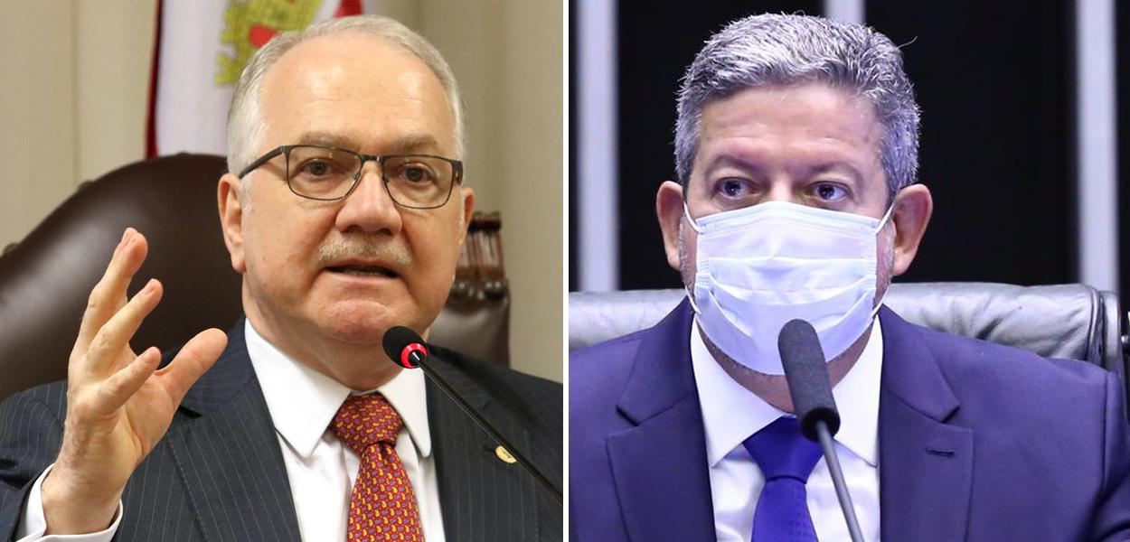 Edson Fachin e Arthur Lira