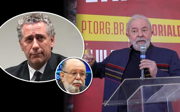 Ex-diretor da OAS Augusto Cesar Uzeda, ex-presidente da empreiteira Léo Pinheiro e o ex-presidente Luiz Inácio Lula da Silva