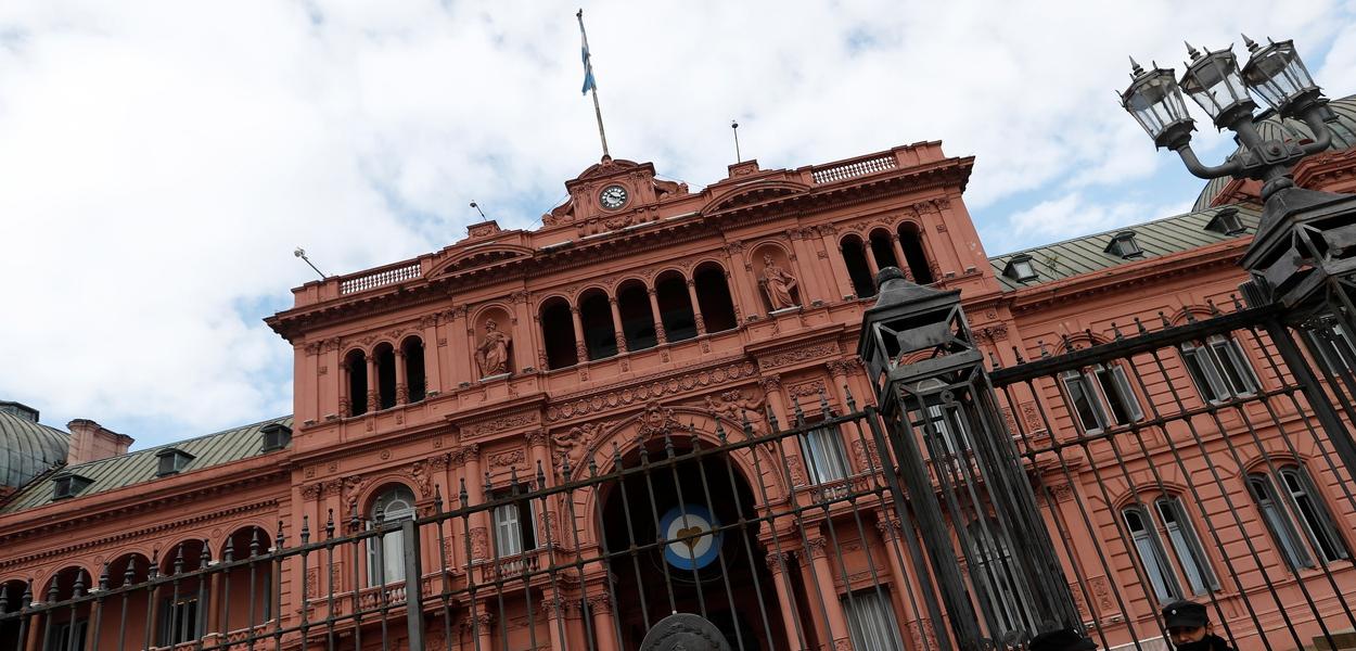 Casa Rosada, a sede da presidência argentina, em Buenos Aires