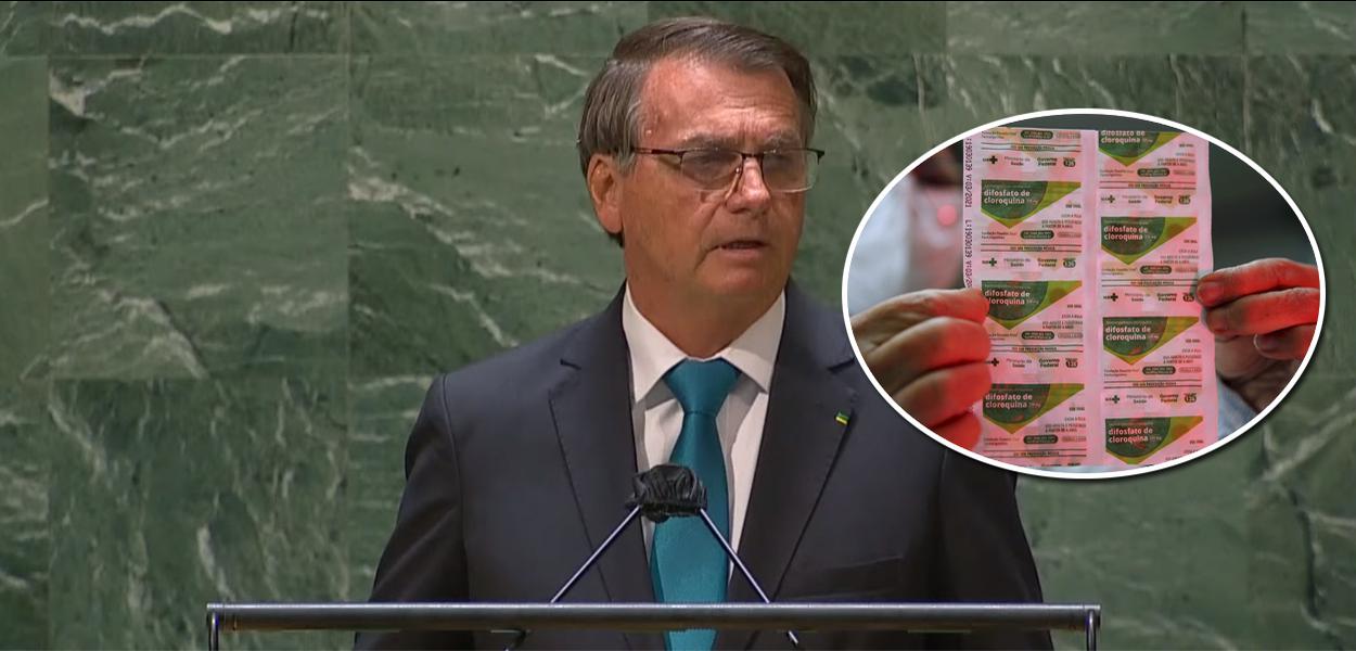 Jair Bolsonaro na ONU e cloroquina