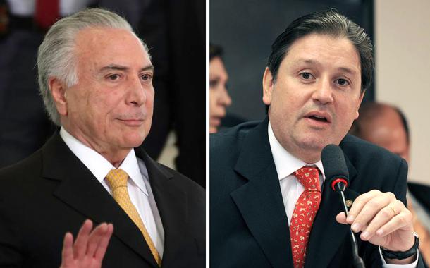 Michel Temer e Rodrigo Rocha Loures