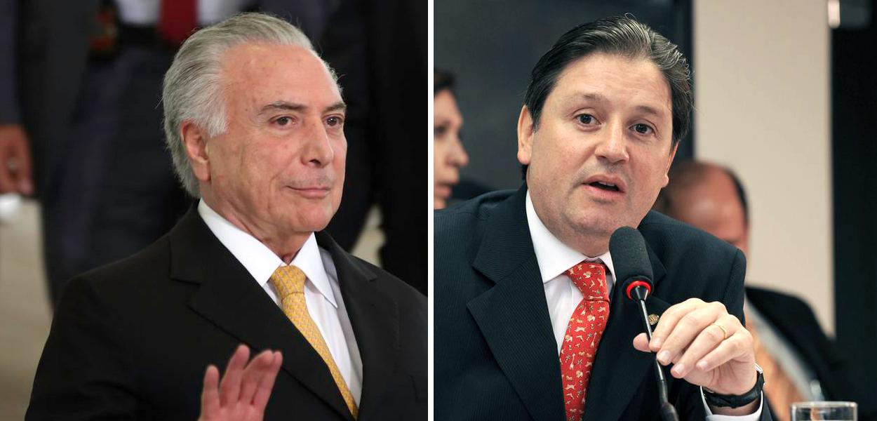 Michel Temer e Rodrigo Rocha Loures