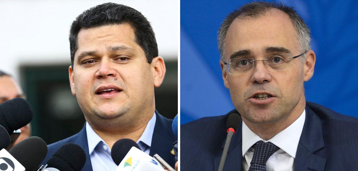 Davi Alcolumbre e André Mendonça