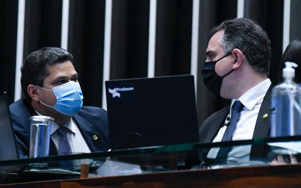 Davi Alcolumbre e Rodrigo Pacheco