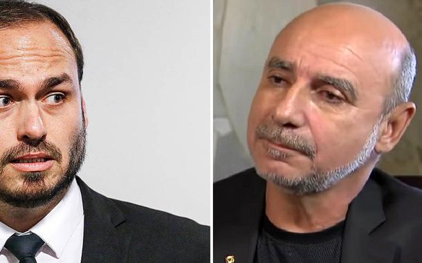 Carlos Bolsonaro e Fabrício Queiroz