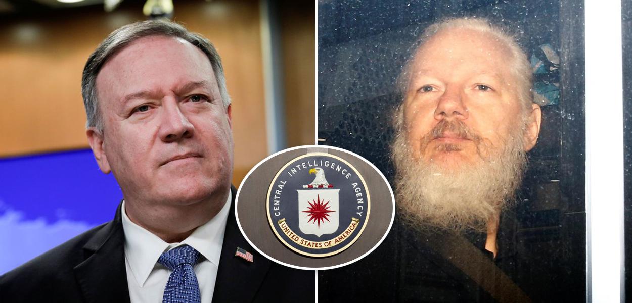 Mike Pompeo e Julian Assange