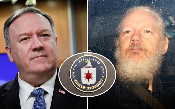 Mike Pompeo e Julian Assange