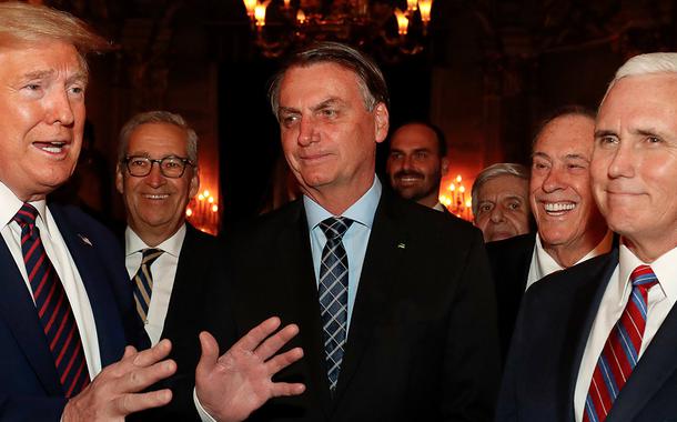 Trump com Bolsonaro