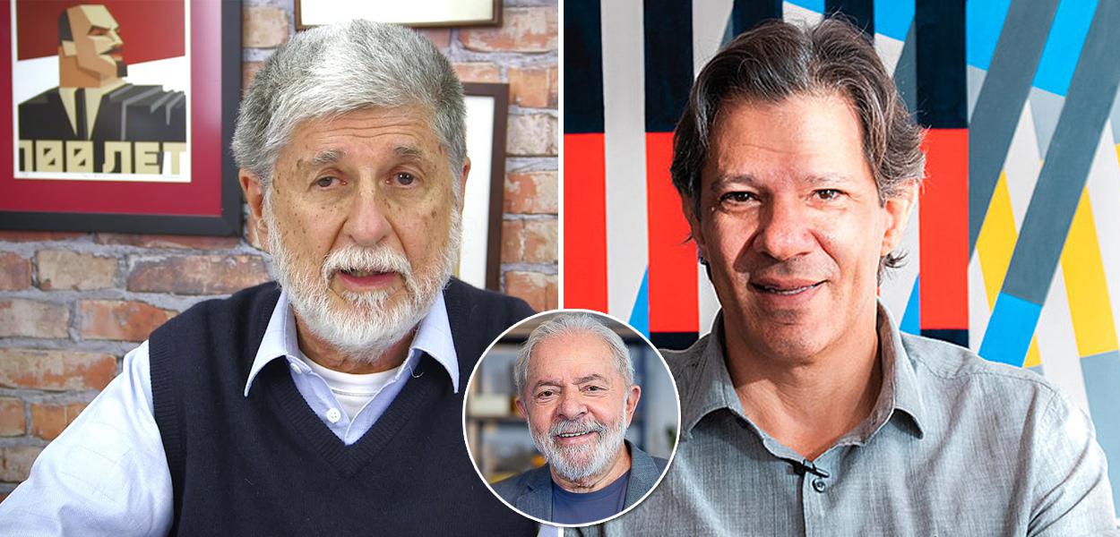 Celso Amorim, Lula e Fernando Haddad