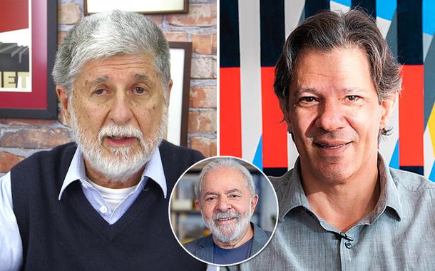 Celso Amorim, Lula e Fernando Haddad