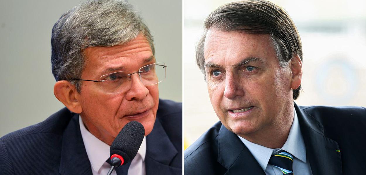 Joaquim Silva e Luna e Jair Bolsonaro