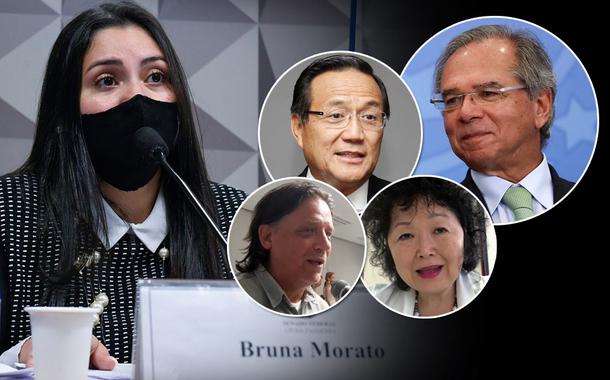 Bruna Morato, Anthony Wong, Paulo Guedes, Paolo Zanotto e Nise Yamaguchi