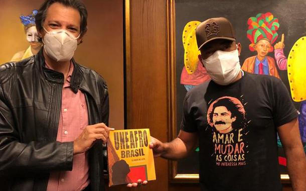 Fernando Haddad e Douglas Belchior