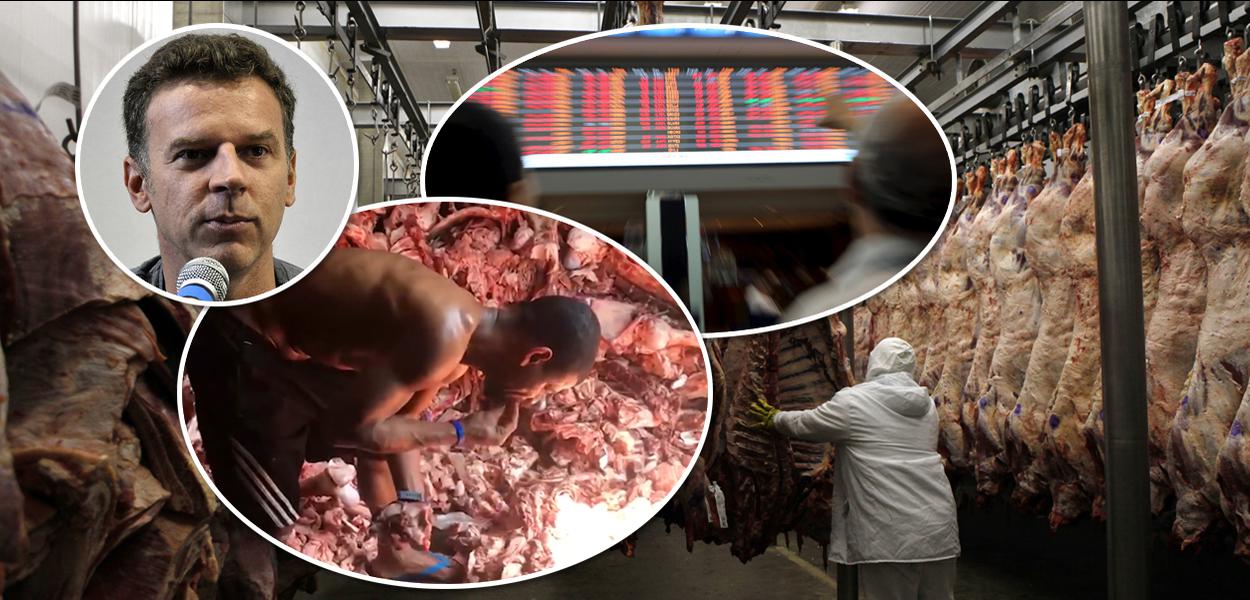 Eduardo Moreira, Bovespa, frigorífico, ossos