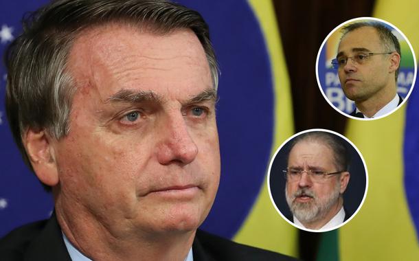 Jair Bolsonaro, André Mendonça e Augusto Aras