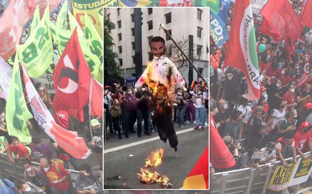 Manifestação “Fora Bolsonaro”, São Paulo, Av. Paulista.