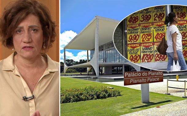 Jornalista Miriam Leitão, o Planalto