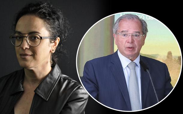 Marcia Tiburi e Paulo Guedes