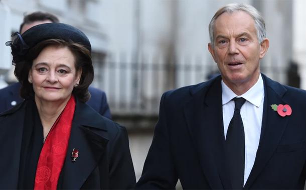 Cherie Blair e Tony Blair