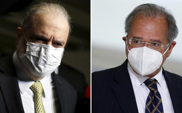 Augusto Aras e Paulo Guedes