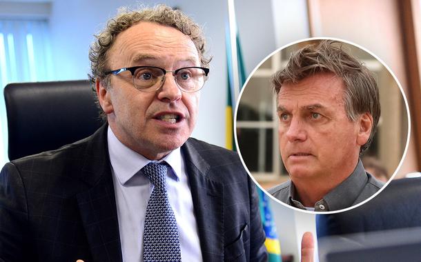 Rogério Sottili e Jair Bolsonaro