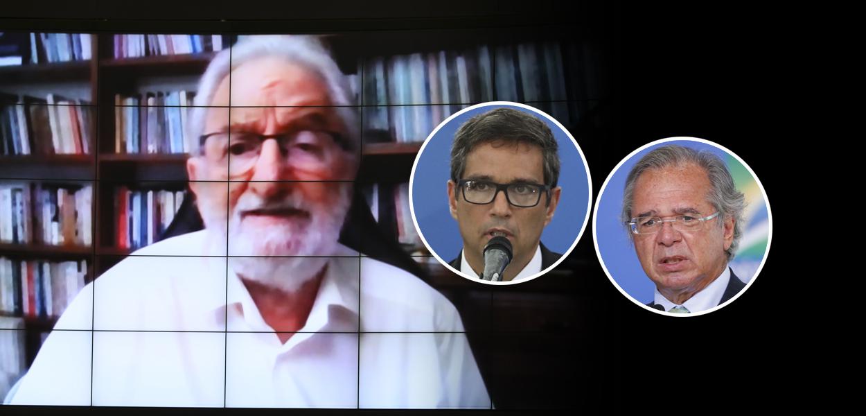 Ivan Valente, Roberto Campos Neto e Paulo Guedes