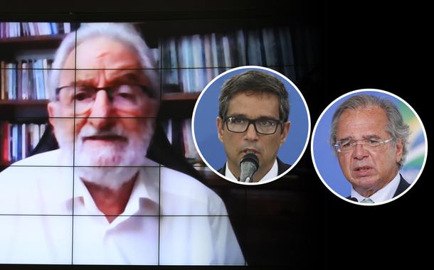 Ivan Valente, Roberto Campos Neto e Paulo Guedes