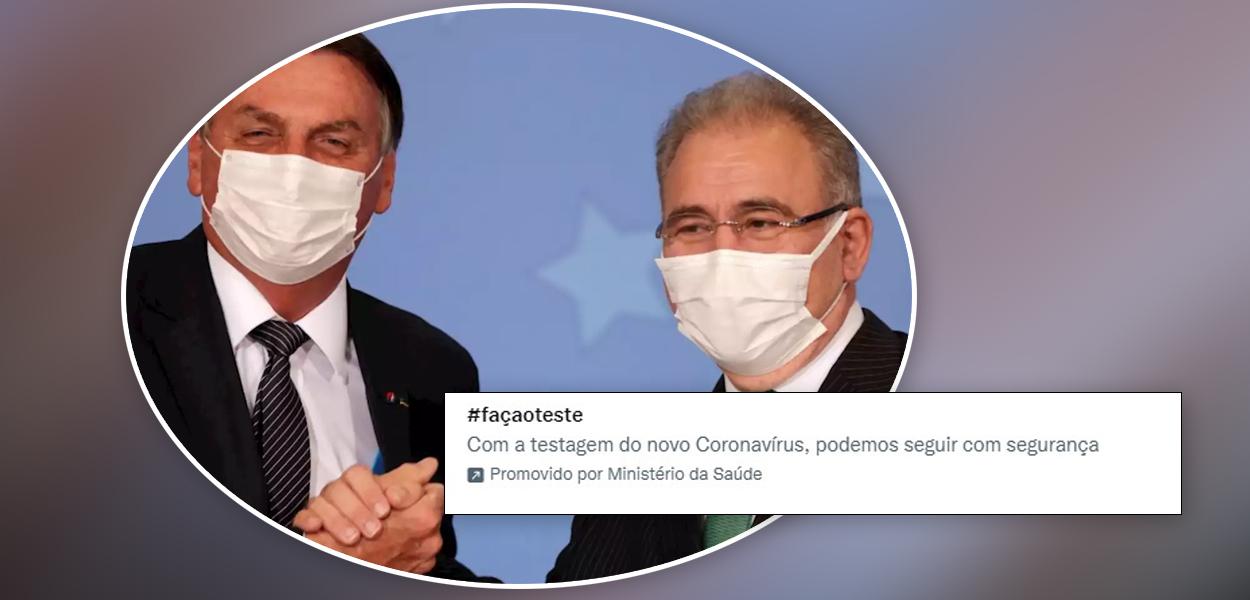 Bolsonaro e Queiroga