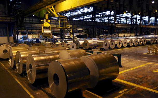 Fábrica de alumínio em Pindamonhangaba, SP