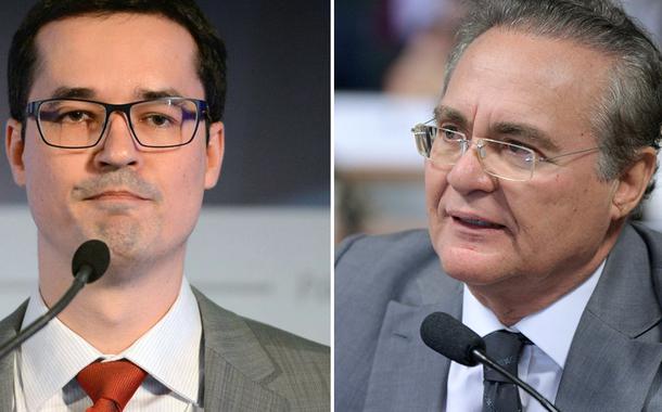 Deltan Dallagnol e Renan Calheiros