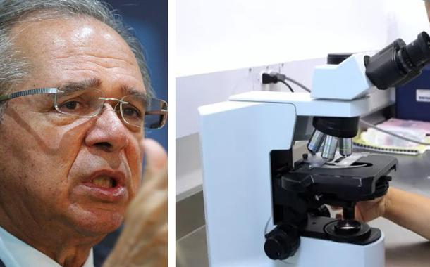 Ministro Paulo Guedes e uma pesquisa na área de Ciência e Tecnologia