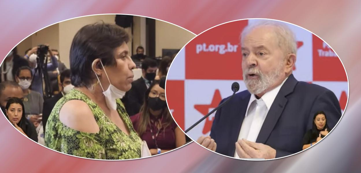 Jornalista Tereza Cruvinel e ex-presidente Lula
