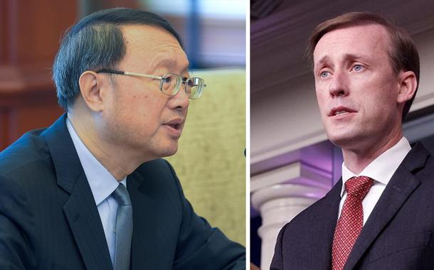 Yang Jiechi e Jake Sullivan
