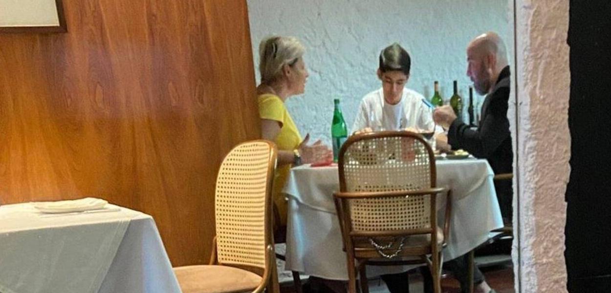 Joice Hasselmann e Tomás Covas