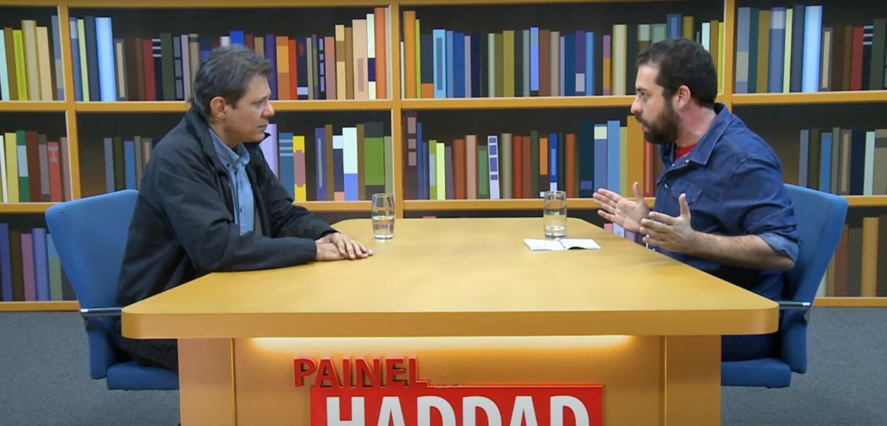 Guilherme Boulos, em entrevista a Fernando Haddad.