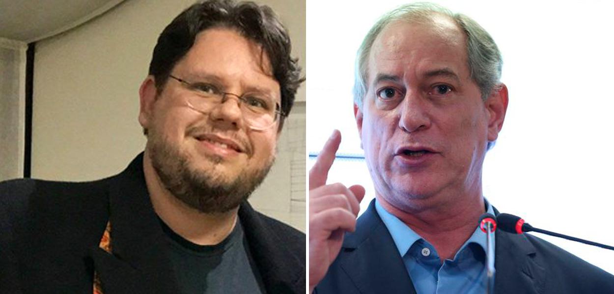 Historiador Fernando Horta e o ex-ministro Ciro Gomes